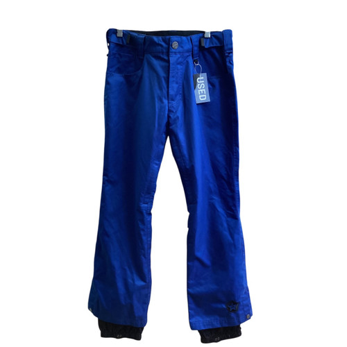 Vist Large View of Product Image Which is Used Sessions Snow Pants W Royal Blue SM
