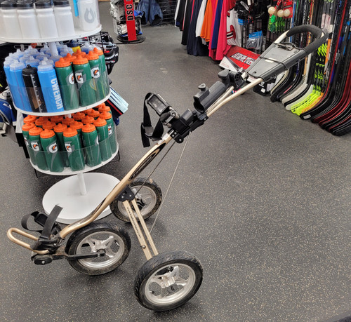 Vist Large View of Product Image Which is Used Bag Boy EXPRESS Golf Cart 3 Wheel