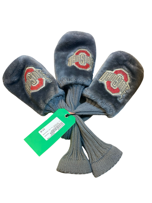 Vist Large View of Product Image Which is Used USA OLD SCHOOL OSU WOOD HEADCOVERS Golf Accessory