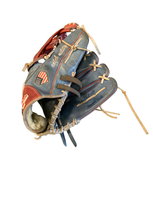 Vist Large View of Product Image Which is Used 44 PRO BB/SB Glove RH Throw Red 12 1/2"