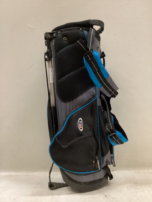 Vist Large View of Product Image Which is Used US Kids ULTRALIGHT 48 Jr Stand Bag Royal Blue