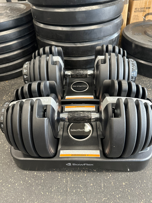 Vist Large View of Product Image Which is New BOWFLEX 552 RESULTS SELECTTECH DUMBBELLS  - SCRATCH & DENT SPECIAL