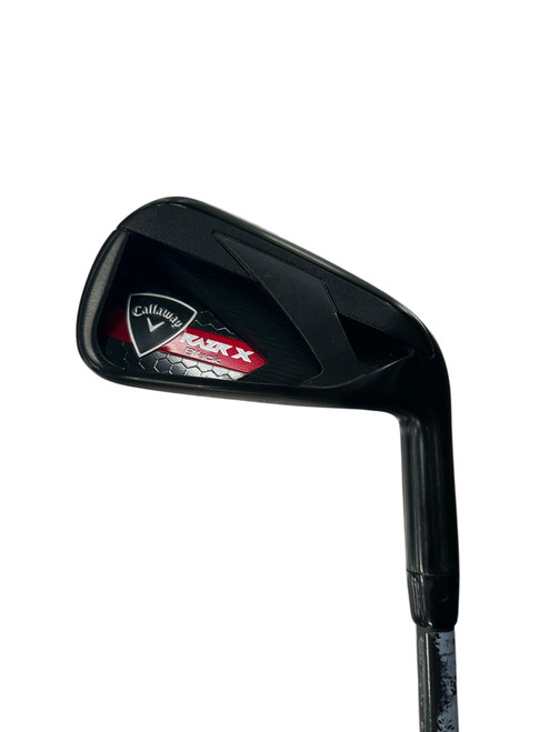 Vist Large View of Product Image Which is Used Callaway RAZR X BLACK Mens Individual Iron RH 4 Iron
