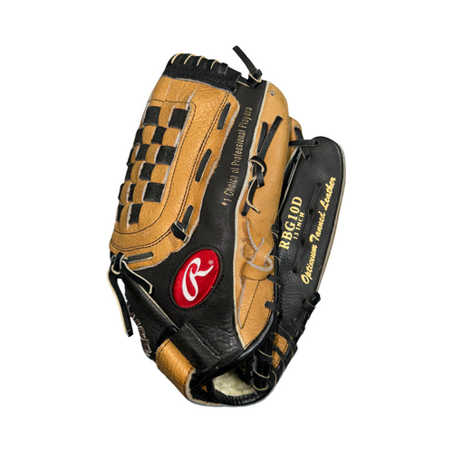 Vist Large View of Product Image Which is Used Rawlings PLAYER PREFERRED BB/SB Glove RH Throw Black 13"