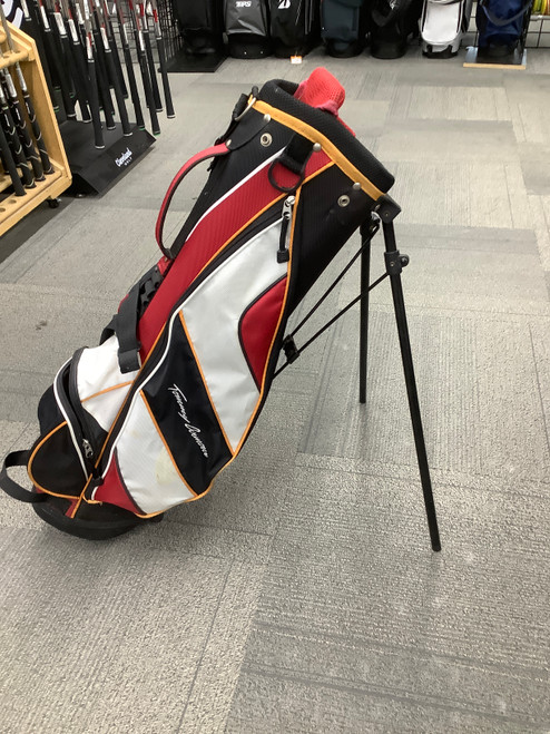 Vist Large View of Product Image Which is Used Tommy Armour JUNIOR BAG Jr Stand Bag Red