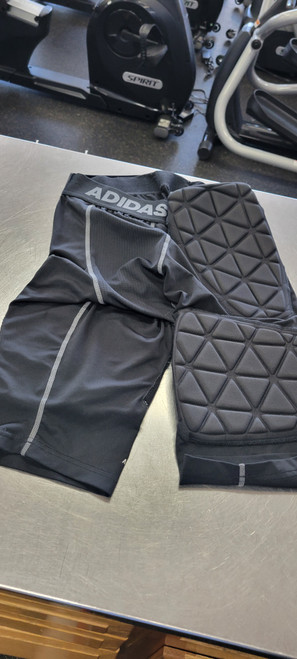 Vist Large View of Product Image Which is Used Adidas 3/4 5 PAD FB Girdles Black MD