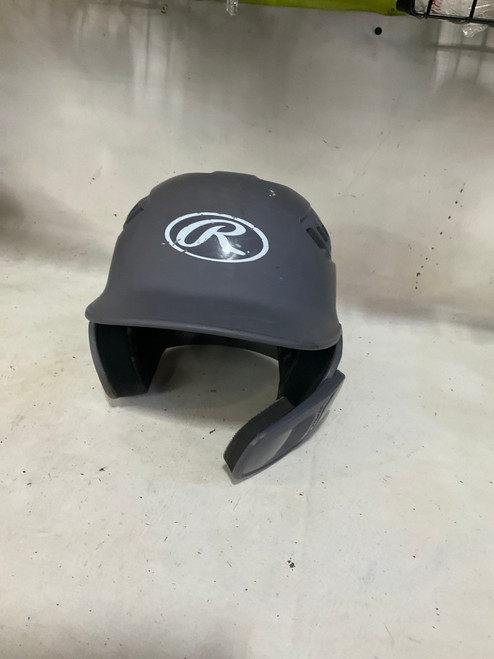 Vist Large View of Product Image Which is Used Rawlings BATTING HELMET 6 7/8-7 5/8 Batting Helmet No Mask Grey XL