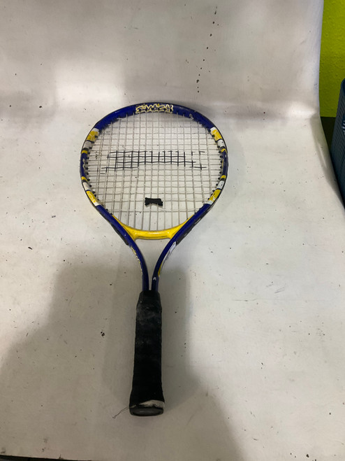 Vist Large View of Product Image Which is Used Slazenger SMASH 21 Junior Tennis Racquet Navy Blue 21"