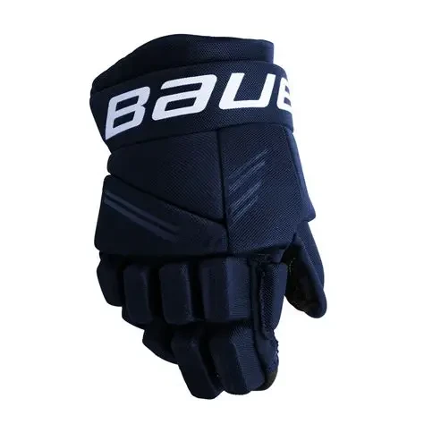 Vist Large View of Product Image Which is New BAUER S24 X GLOVE SR 14 IN NAVY
