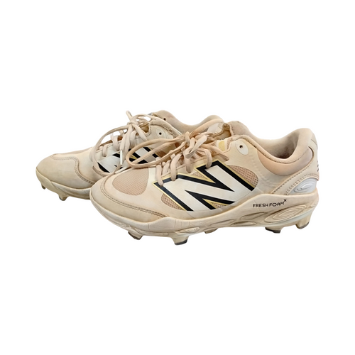 Vist Large View of Product Image Which is Used New Balance 3000V7 BB/SB Cleats White Senior 7