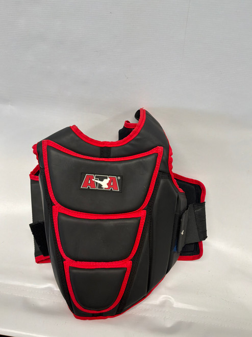 Vist Large View of Product Image Which is Used Martial Arts Chest Guard Black SM