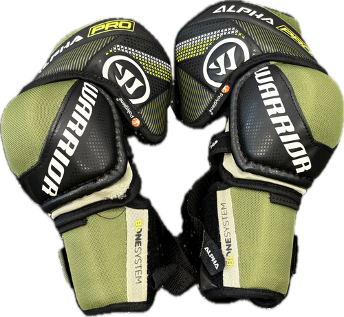 Vist Large View of Product Image Which is Used Warrior ALPHA PRO Senior Elbow Pads MD