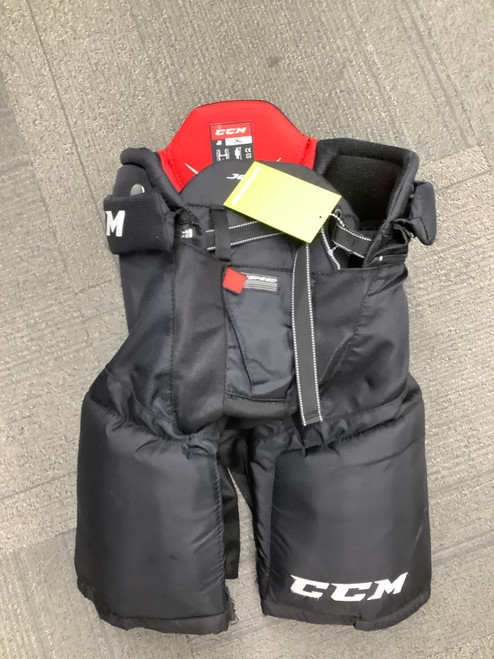 Vist Large View of Product Image Which is Used CCM FT 485 Junior Pant Black SM
