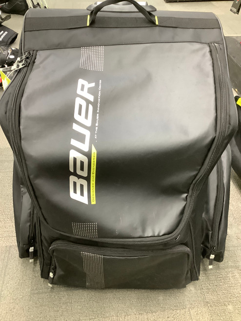 Vist Large View of Product Image Which is Used Bauer Sr Hockey Backpack Black