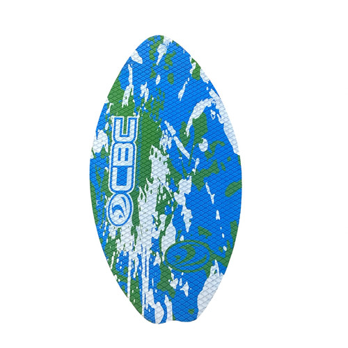 Vist Large View of Product Image Which is Used CBC SKIM BOARD Skim Board Green And Royal Blue 35"