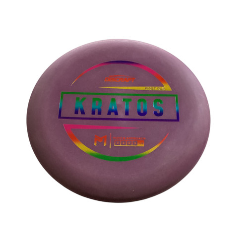 Vist Large View of Product Image Which is Used Discraft KRSTOS Disc Golf Putter Purple