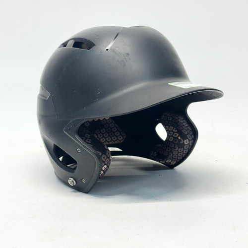 Vist Large View of Product Image Which is Used Demarini WTD5403BLLX Batting Helmet No Mask Black XL