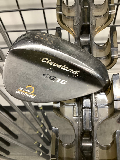 Vist Large View of Product Image Which is Used Cleveland CG15 Golf Wedge Mens RH 52 Degree