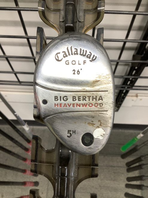Vist Large View of Product Image Which is Used Callaway BIG BERTHA HEAVENWOOD Mens Hybrid Club RH 5 Hybrid