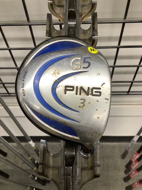 Vist Large View of Product Image Which is Used Ping G5 Mens Fairway Wood RH 3 Wood
