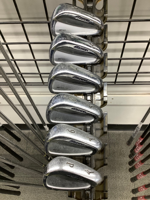 Vist Large View of Product Image Which is Used Mizuno MP-62 Mens Iron Set RH 5I-PW