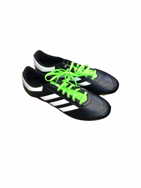 Vist Large View of Product Image Which is Used Adidas Soccer Cleats Black Senior 10