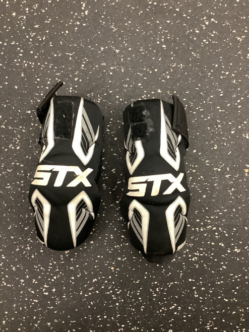 Vist Large View of Product Image Which is Used STX STINGER Lacrosse Arm Pads/Guards Black SM