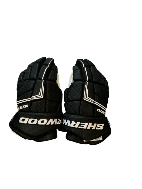 Vist Large View of Product Image Which is Used Sher-wood REKKER GLOVES Senior Gloves Black 13"