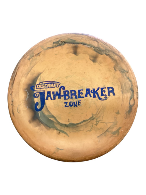 Vist Large View of Product Image Which is Used Discraft JAWBREAKER ZONE Disc Golf Mid Range Orange