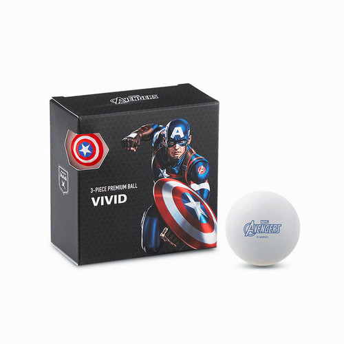 Vist Large View of Product Image Which is New Volvik Marvel Capt America 4pack