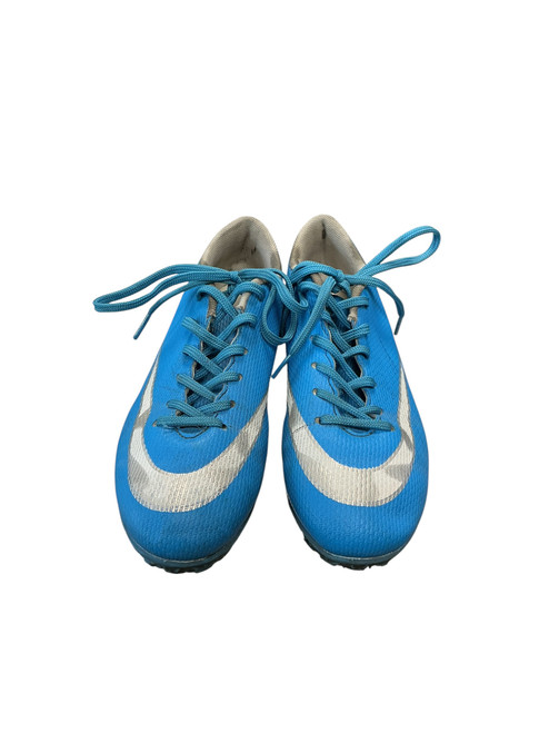 Vist Large View of Product Image Which is Used Soccer Indoor Shoes Carolina Blue Senior 5