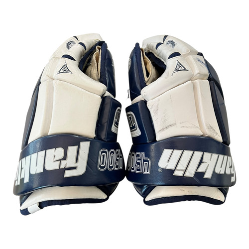 Vist Large View of Product Image Which is Used Franklin 4500 Senior Gloves Navy Blue 14"
