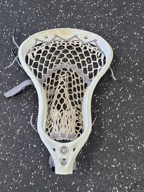 Vist Large View of Product Image Which is Used Warrior EVO Mens Lacrosse Head White