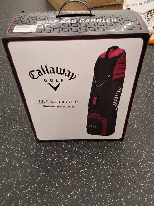 Vist Large View of Product Image Which is Used Callaway BAG CARRIER WHEELED Travel Bag Black