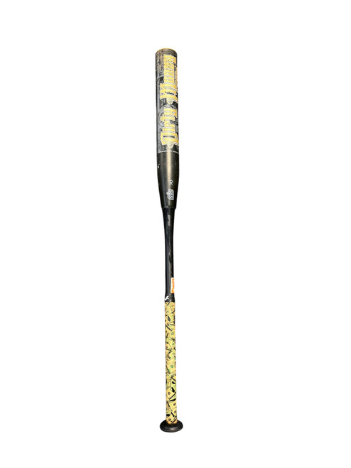 Vist Large View of Product Image Which is Used Miken DIRTY MONEY GOLD DUST BB/SB Slowpitch Bat 34"