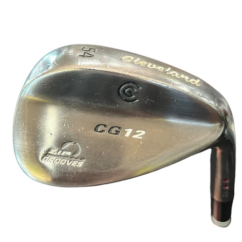 Vist Large View of Product Image Which is Used Cleveland CG12 Golf Wedge Mens RH 54 Degree