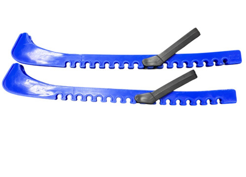 Vist Large View of Product Image Which is Used Ice Skate Guard Royal Blue LG
