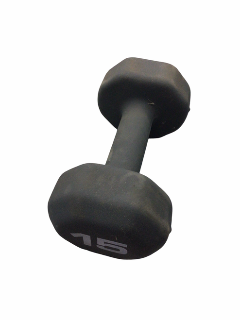 Vist Large View of Product Image Which is Used Hex Dumbbell (Each) 15 lb