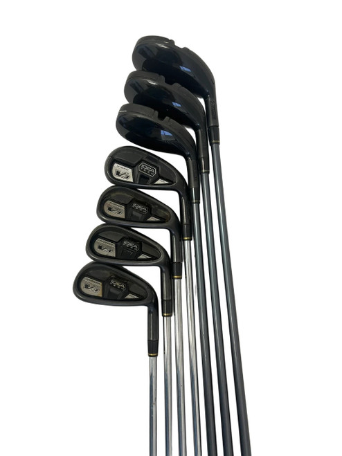 Vist Large View of Product Image Which is Used Adams Idea Tech V3 4-PW RH Mens Iron Set