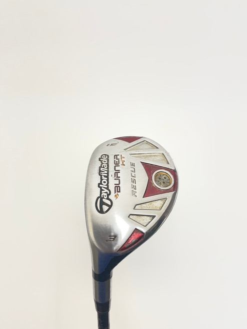 Vist Large View of Product Image Which is Used Taylormade BURNER RESCUE HT Mens Hybrid Club LH 3 Hybrid