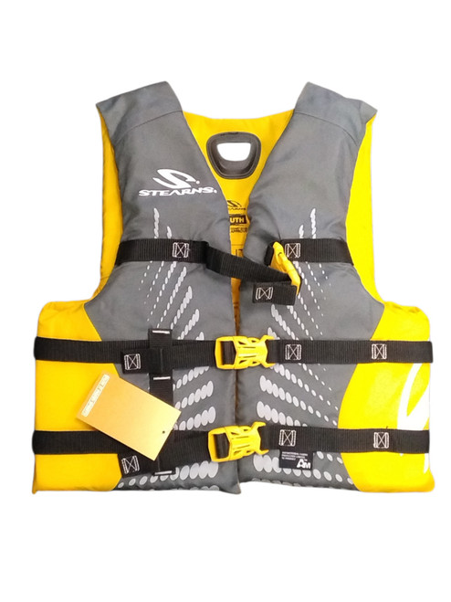 Vist Large View of Product Image Which is Used Youth PFD Orange Youth 50-90