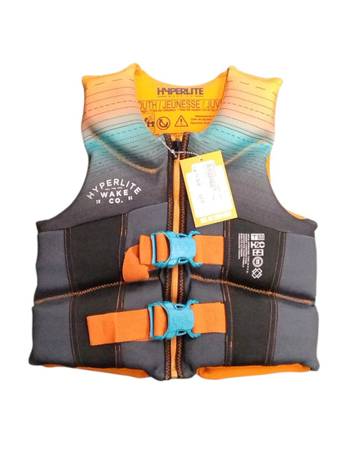 Vist Large View of Product Image Which is Used Youth PFD Orange Youth 50-90