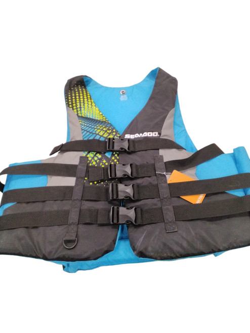 Vist Large View of Product Image Which is Used Adult PFD Grey 3X