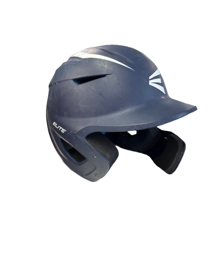 Vist Large View of Product Image Which is Used Easton ELITE X Batting Helmet w/Mask Navy Blue S/M
