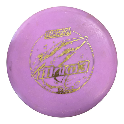 Vist Large View of Product Image Which is Used Innova DX MAKO3 Disc Golf Mid Range Purple 172g