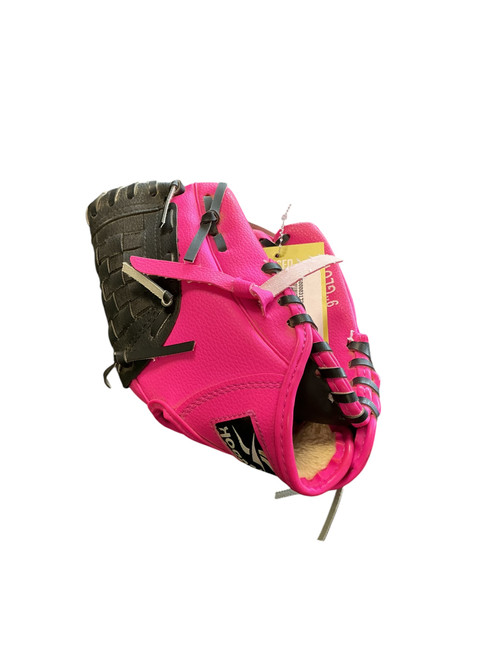 Vist Large View of Product Image Which is Used Franklin INFERNO BB/SB Glove RH Throw Pink 9"