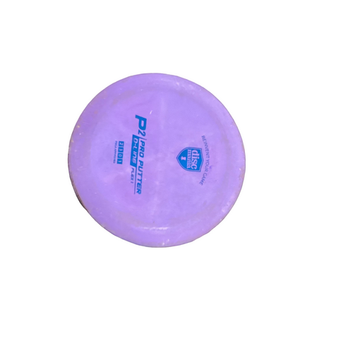 Vist Large View of Product Image Which is Used Discmania P2 Disc Golf Putter Purple