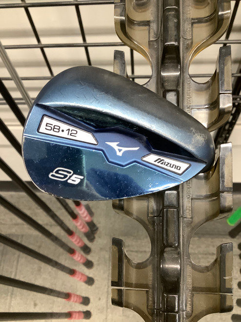 Vist Large View of Product Image Which is Used Mizuno S5 Golf Wedge Mens RH 58 Degree