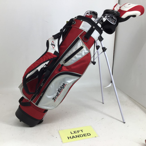 Vist Large View of Product Image Which is Used Tour Edge BAZOOKA HT MAX-J JR LH 8 PC SET Jr Package Set LH Red 8 Piece