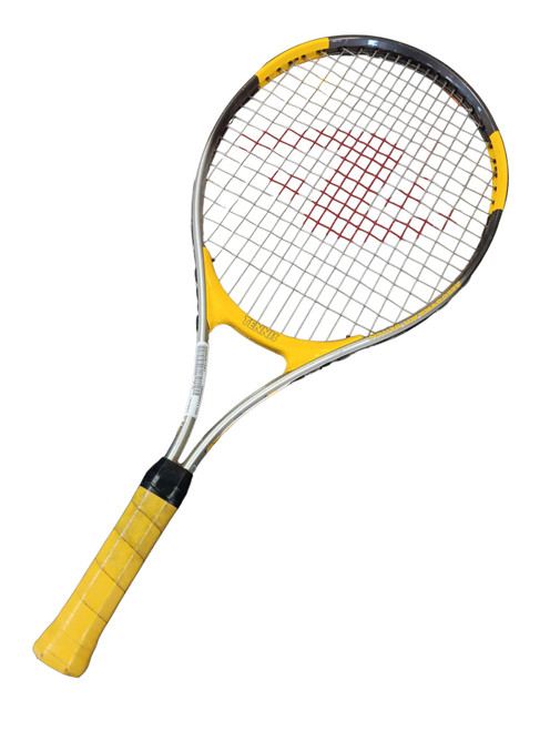 Vist Large View of Product Image Which is Used JUNIOR 23 Junior Tennis Racquet Yellow 23"